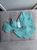 ست نیمتنه و لگ gymshark کد 1075