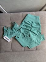 ست نیمتنه و لگ gymshark کد 1075 - Image 7