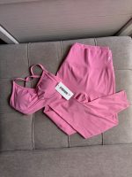 ست نیمتنه و لگ gymshark کد 1075 - Image 4