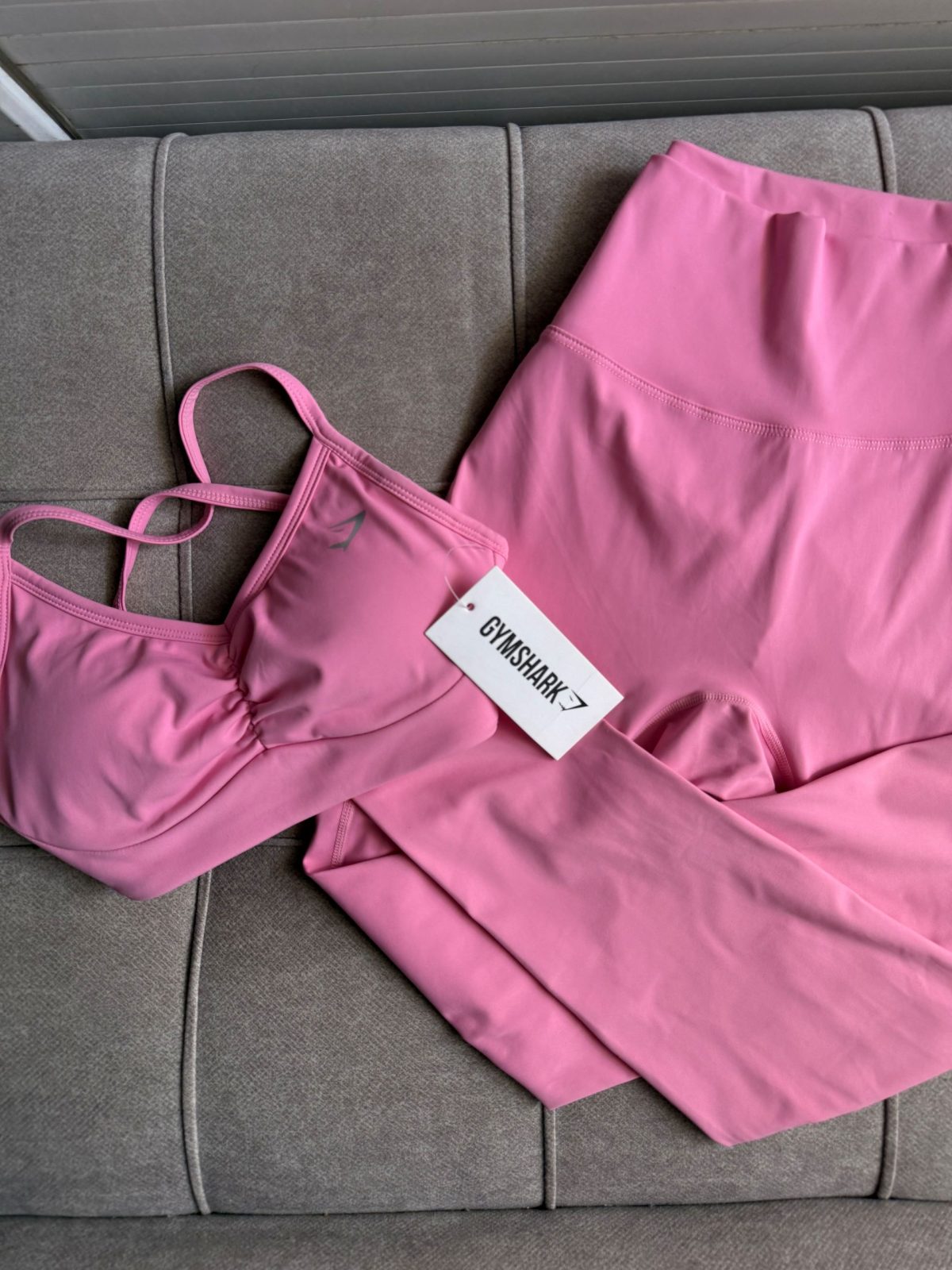 ست نیمتنه و لگ gymshark کد 1075 - Image 6